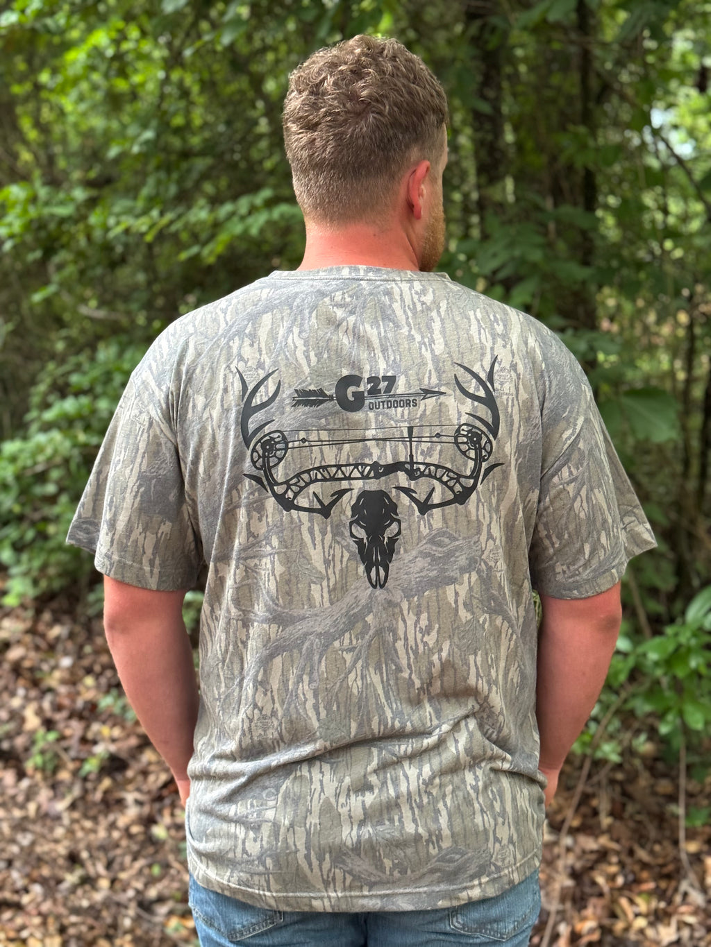 EuroBow Tee - Washed Mossy Oak Treestand